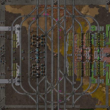 Figure 5: Rail layout